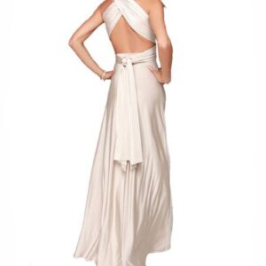 Women’s Convertible Multiway Backless Maxi Dress – Sexy Floor-Length Party, Club & Bridesmaid Summer Gown