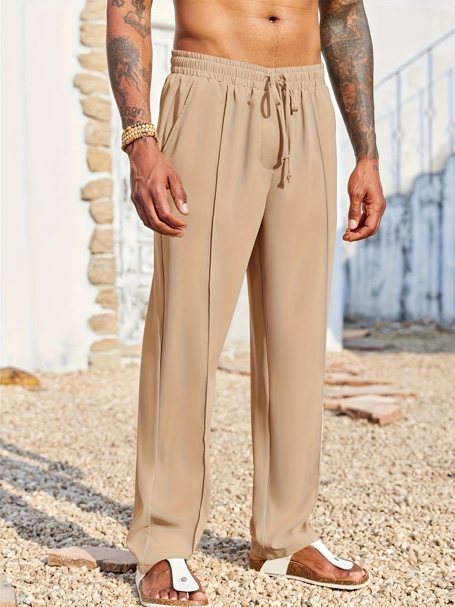 Men's Slim Fit Anti-Wrinkle Corduroy Trousers - Image 8