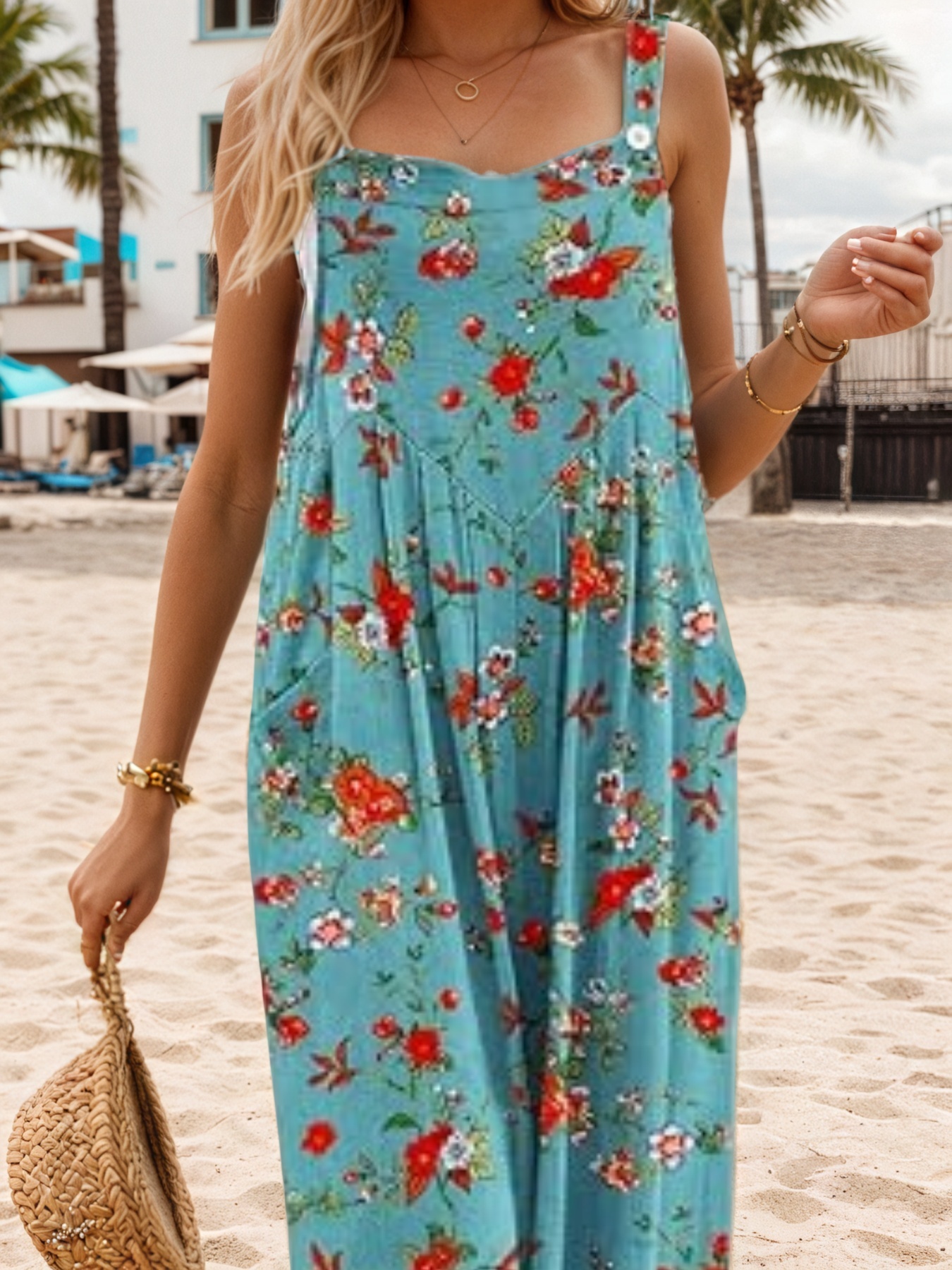 Bohemian Overalls Jumpsuit - Image 2