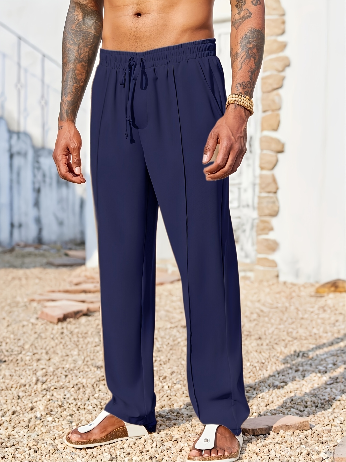 Men's Slim Fit Anti-Wrinkle Corduroy Trousers - Image 2
