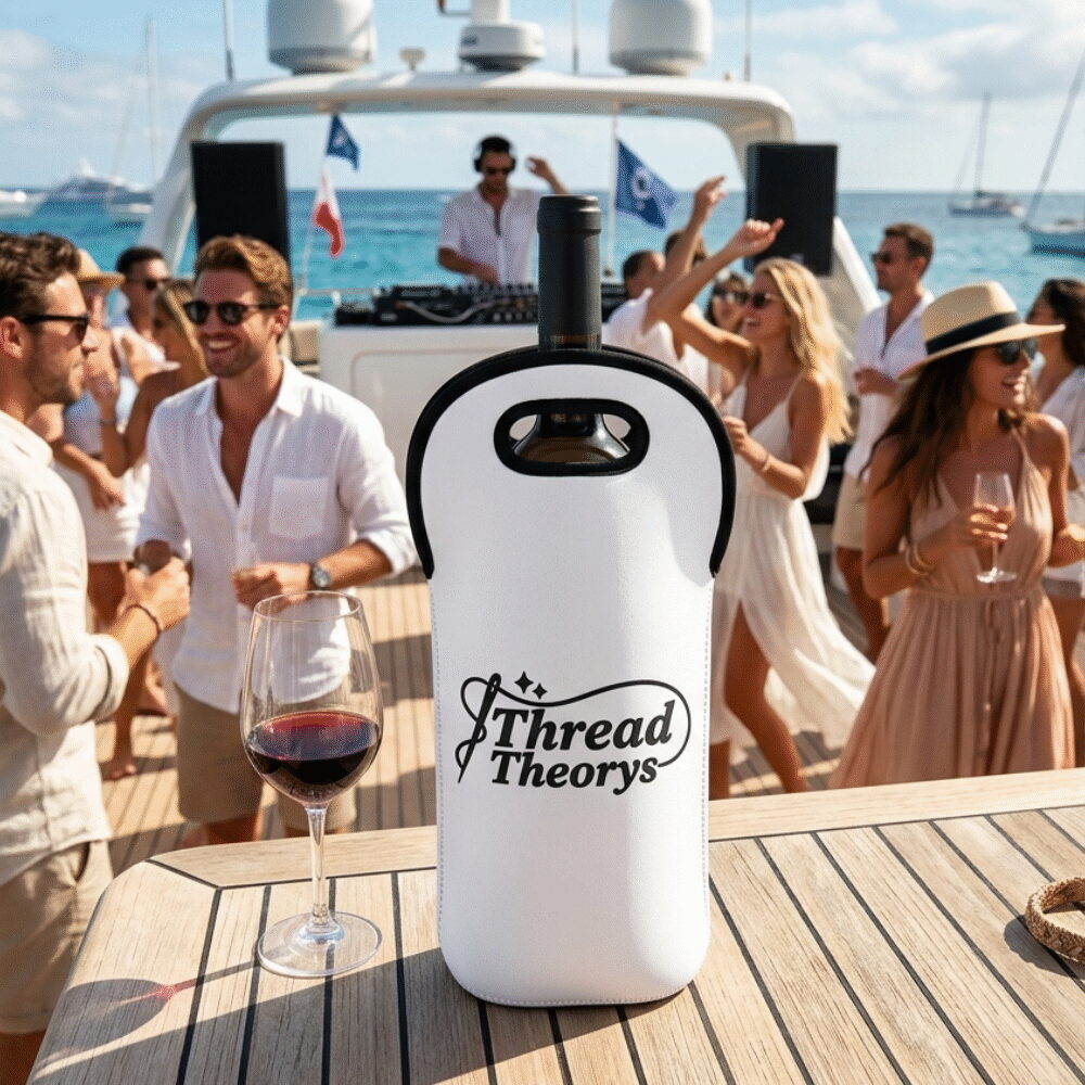 wine tote bag boating