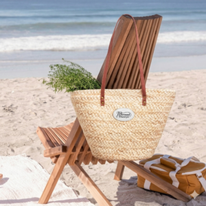 Woven Straw Tote Bag