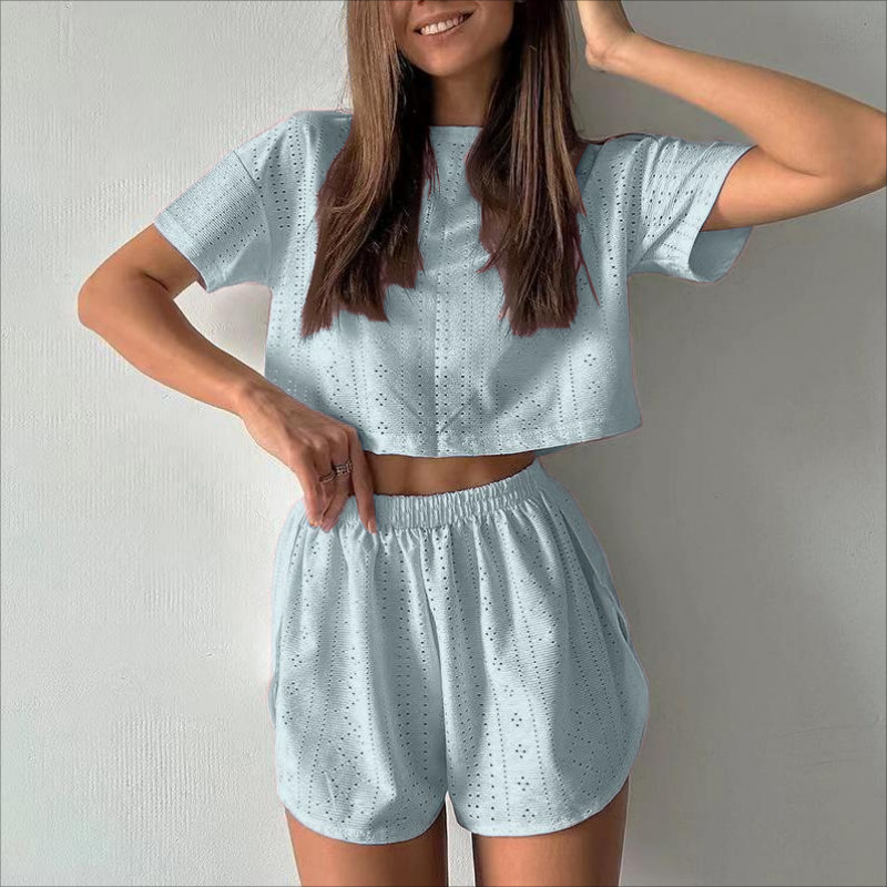Crop Top Shorts Set - Image 10