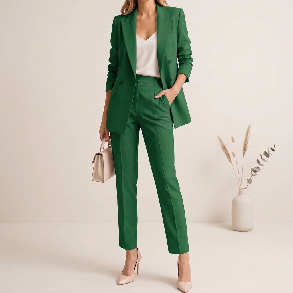 Women’s Casual Business Suit Set - Image 2
