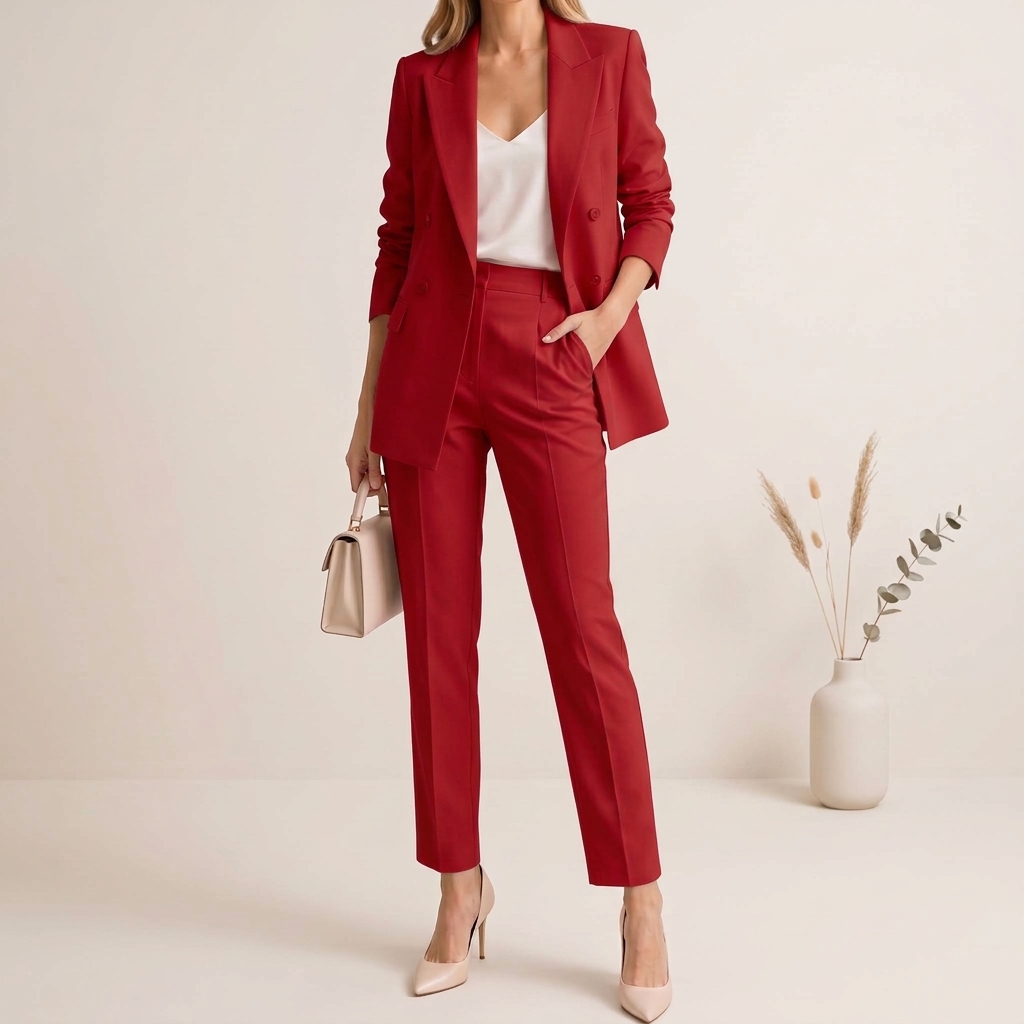 Women’s Casual Business Suit Set - Image 4