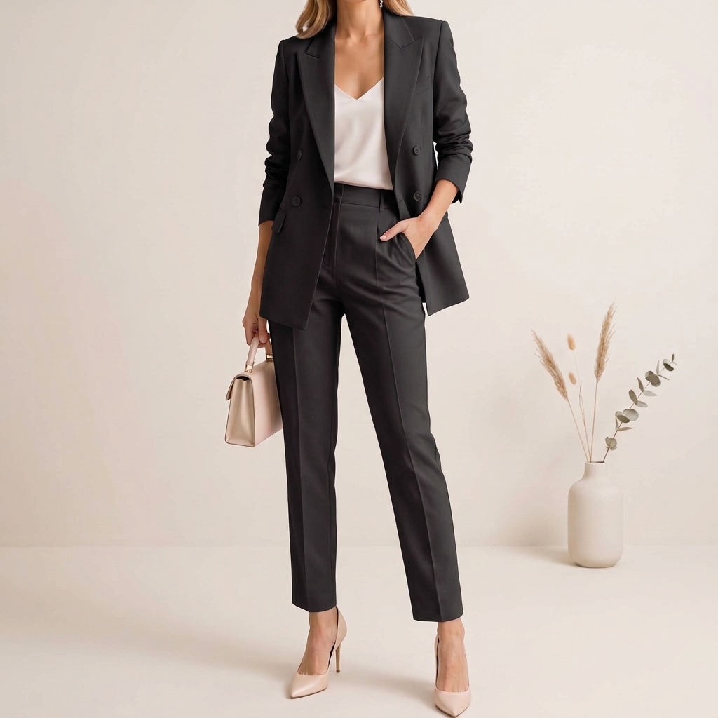 Women’s Casual Business Suit Set - Image 3