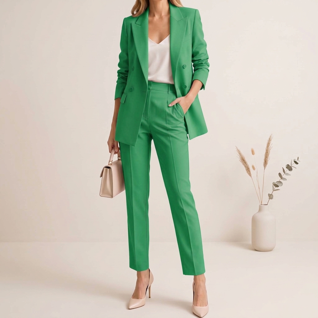 Women’s Casual Business Suit Set - Image 5