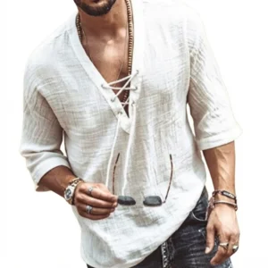 Men's Classic Lightweight Button-Up Shirt