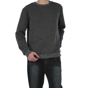 Men's Premium Jacquard Round Neck Shirt