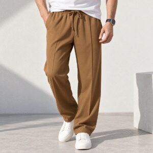 Men’s Slim Fit Anti-Wrinkle Corduroy Trousers