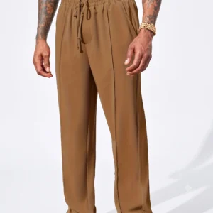 Men's Slim Fit Anti-Wrinkle Corduroy Trousers