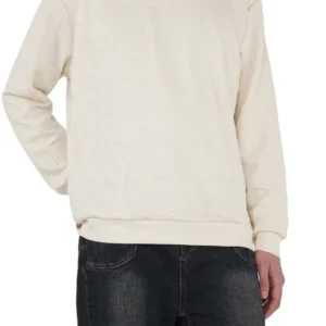 Premium Jacquard Round Neck Unisex Hoodie