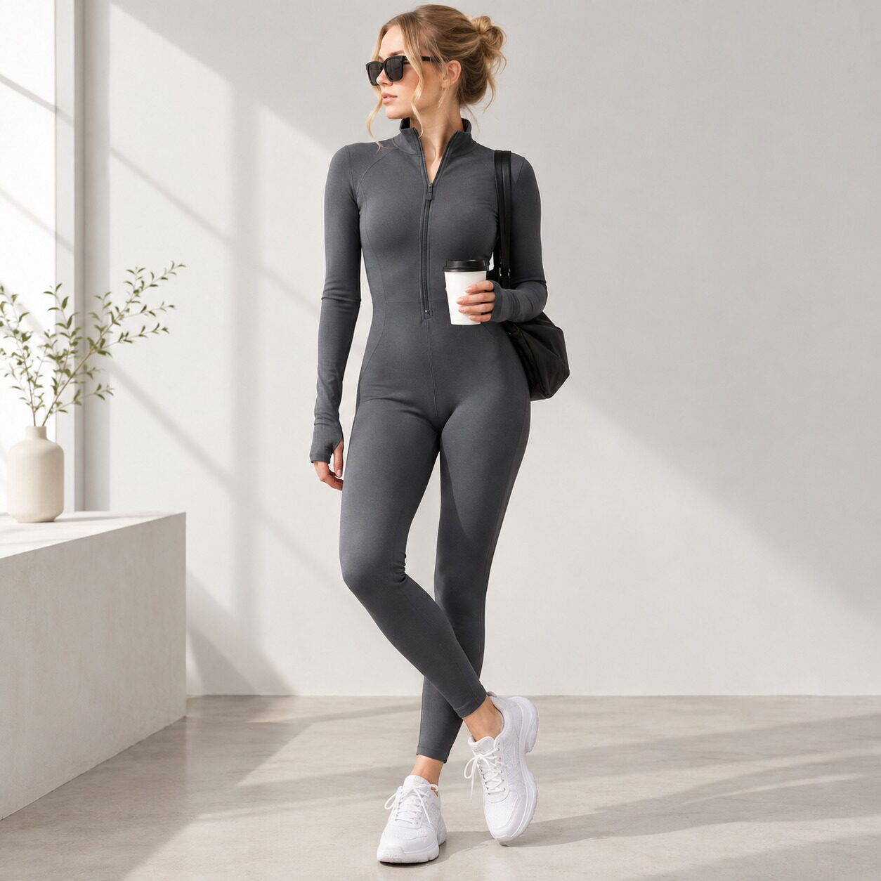 Sports Yoga Jumpsuit - Image 6
