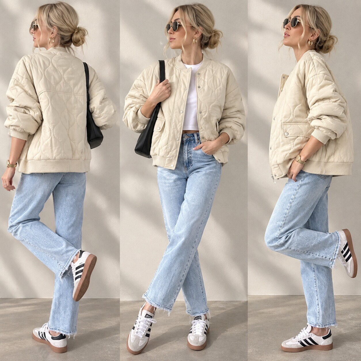 Women’s Casual Quilted Winter Jacket - Image 4