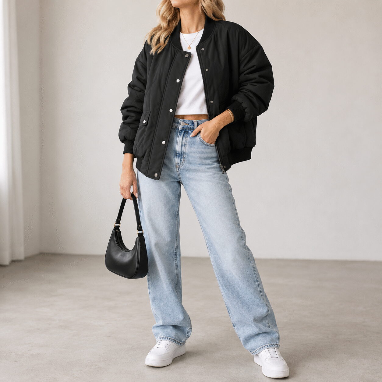 Women’s Casual Quilted Winter Jacket