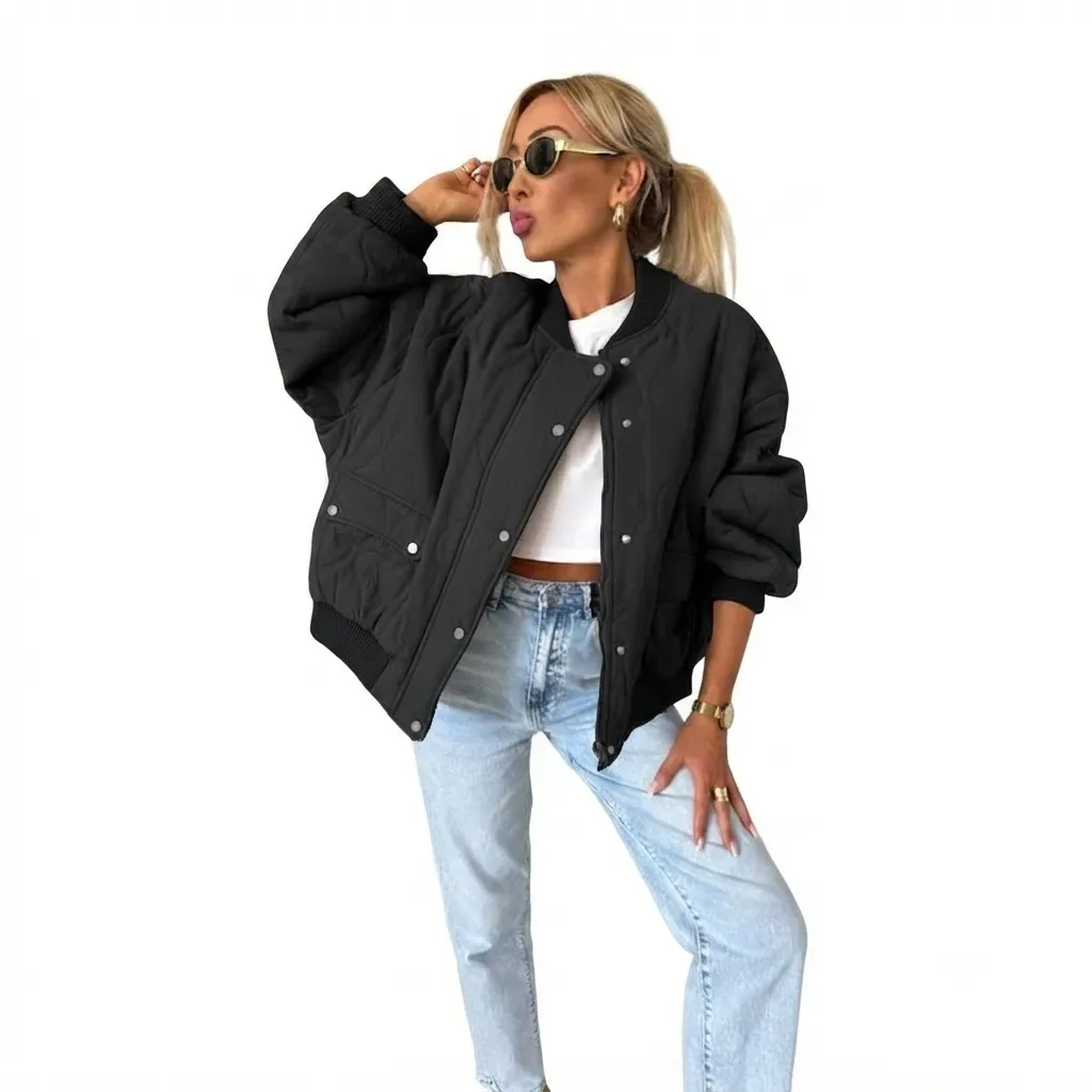 Women’s Casual Quilted Winter Jacket