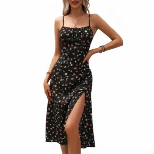 Women’s Printed Suspender Dress