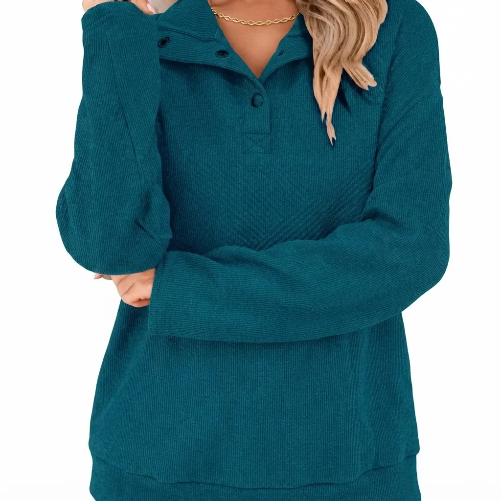 Women’s Versatile Long-Sleeve Casual Top