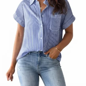 Women’s Vertical Striped Shirt