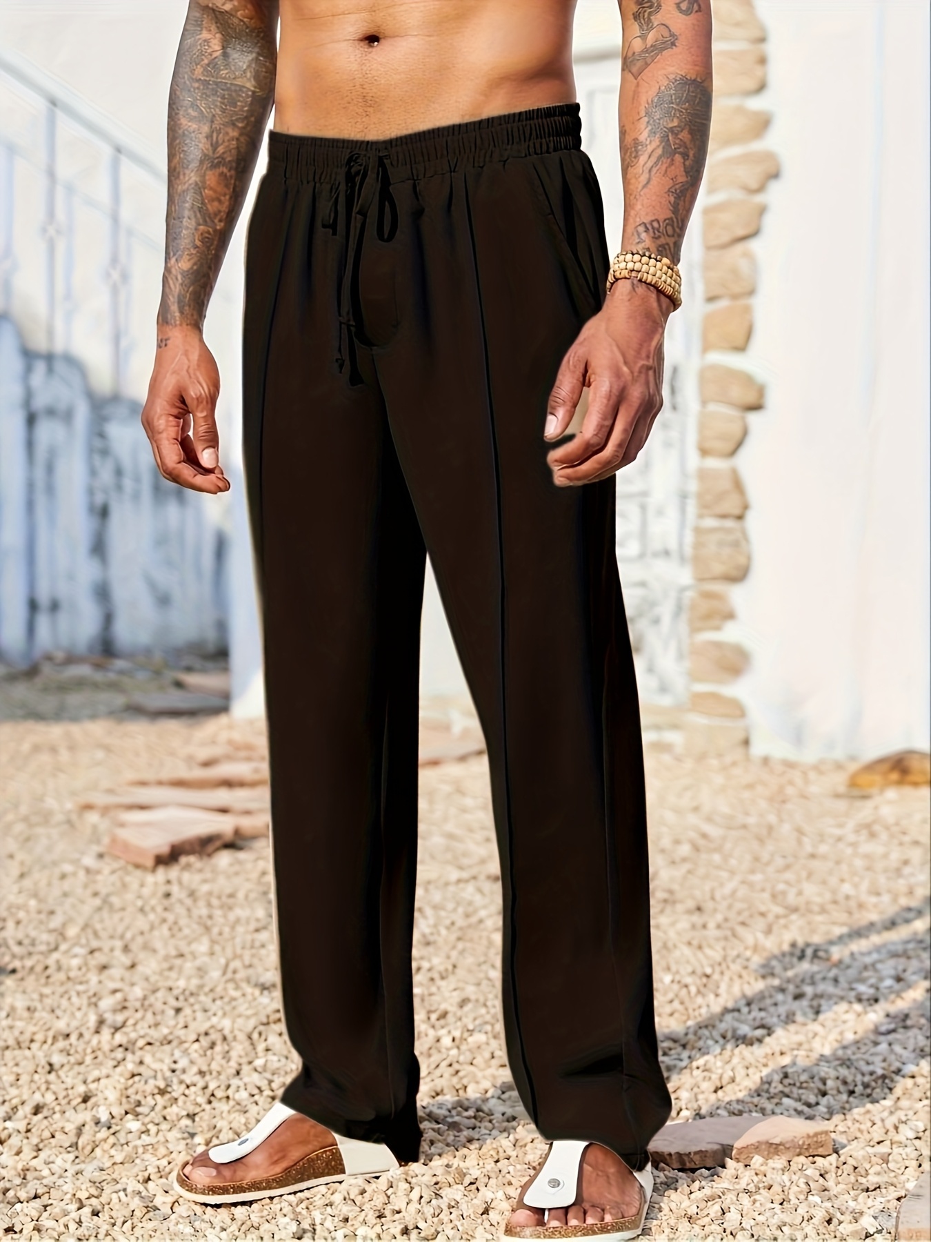 Men's Slim Fit Anti-Wrinkle Corduroy Trousers - Image 5