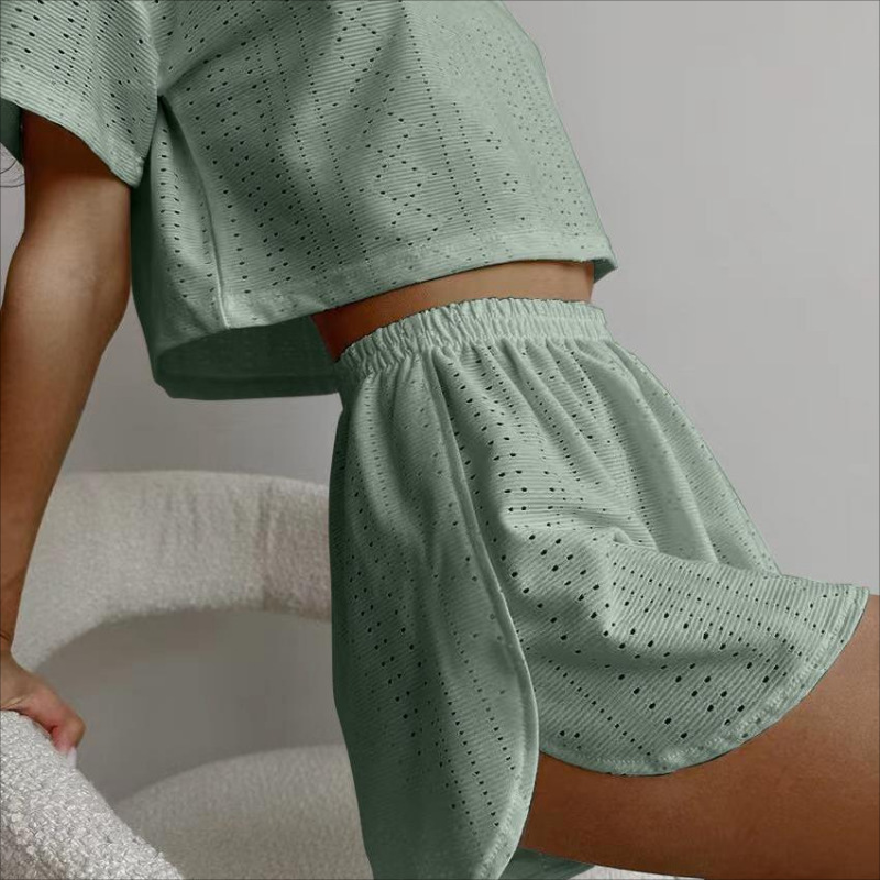 Crop Top Shorts Set - Image 5