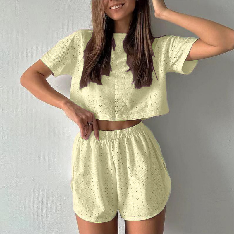 Crop Top Shorts Set - Image 9