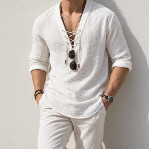 Men's Classic Lightweight Button-Up Shirt