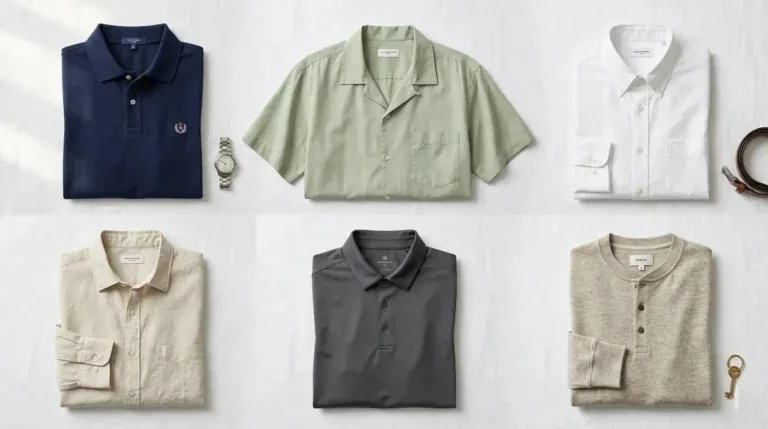 Best men's shirts 2026 USA — polo tops casual breathable and premium picks