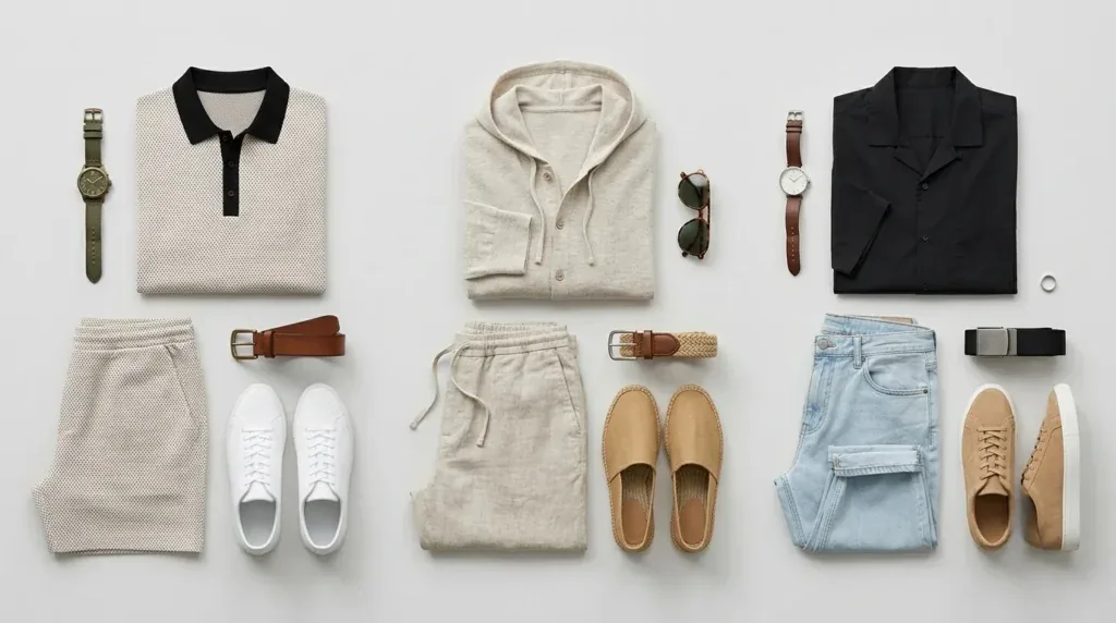 Men's pants style 2026 USA — chino trousers relaxed fit and tailored shorts guide