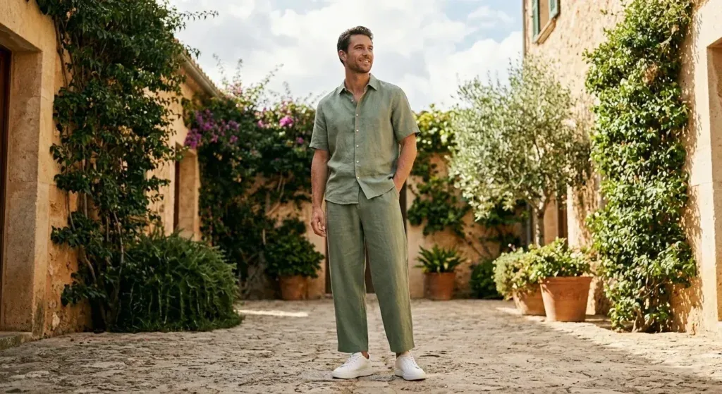 Men's two-piece sets 2026 USA — matching coordinated outfit style guide
