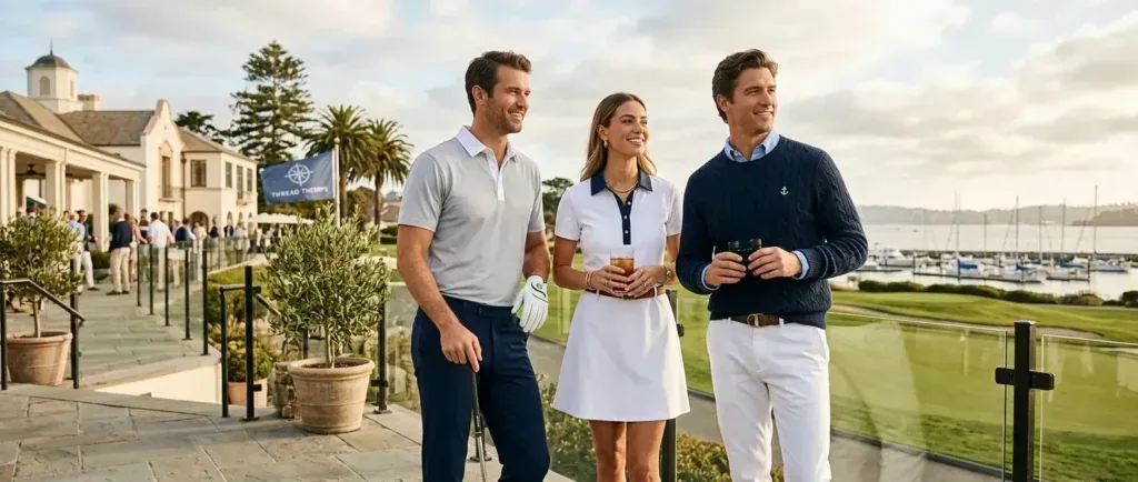 Thread Theorys brand story USA — premium lifestyle apparel for polo golf yachting community