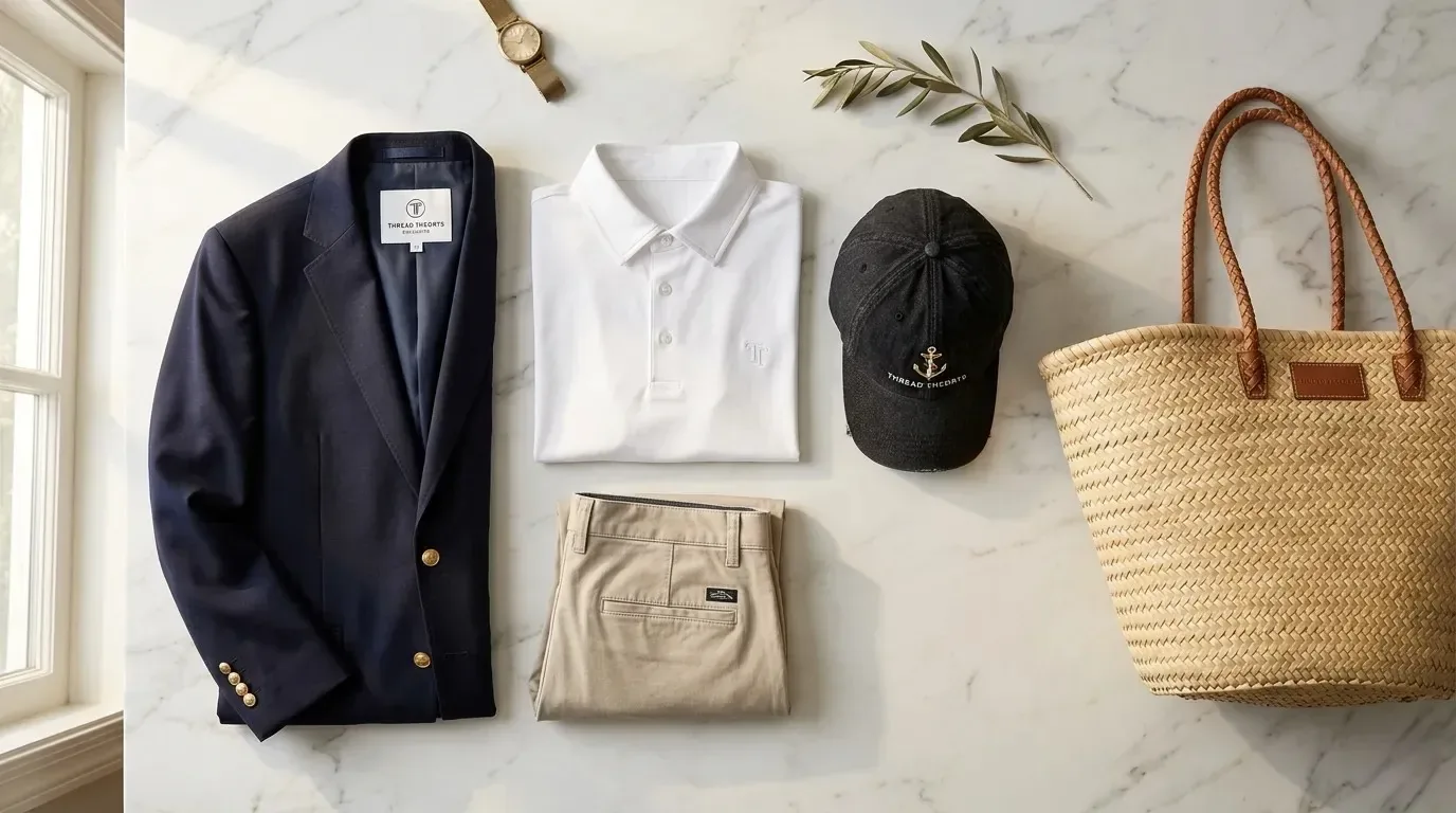 Thread Theorys exclusive collection USA — premium polo golf yachting lifestyle apparel