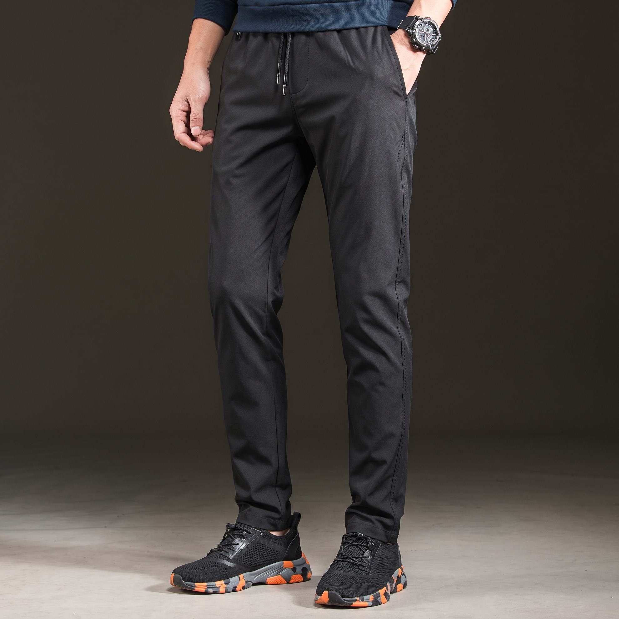 Men's Athletic Stretch Sports Sweatpants - Image 4