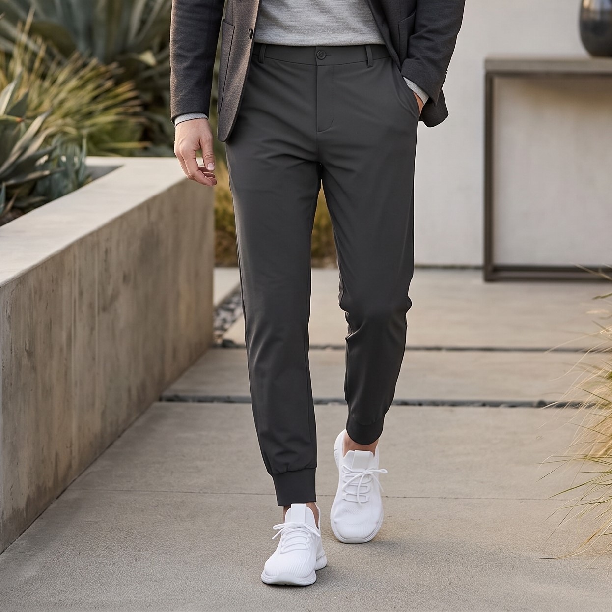 Men Slim-Fit All-Season Performance Pants - Image 8
