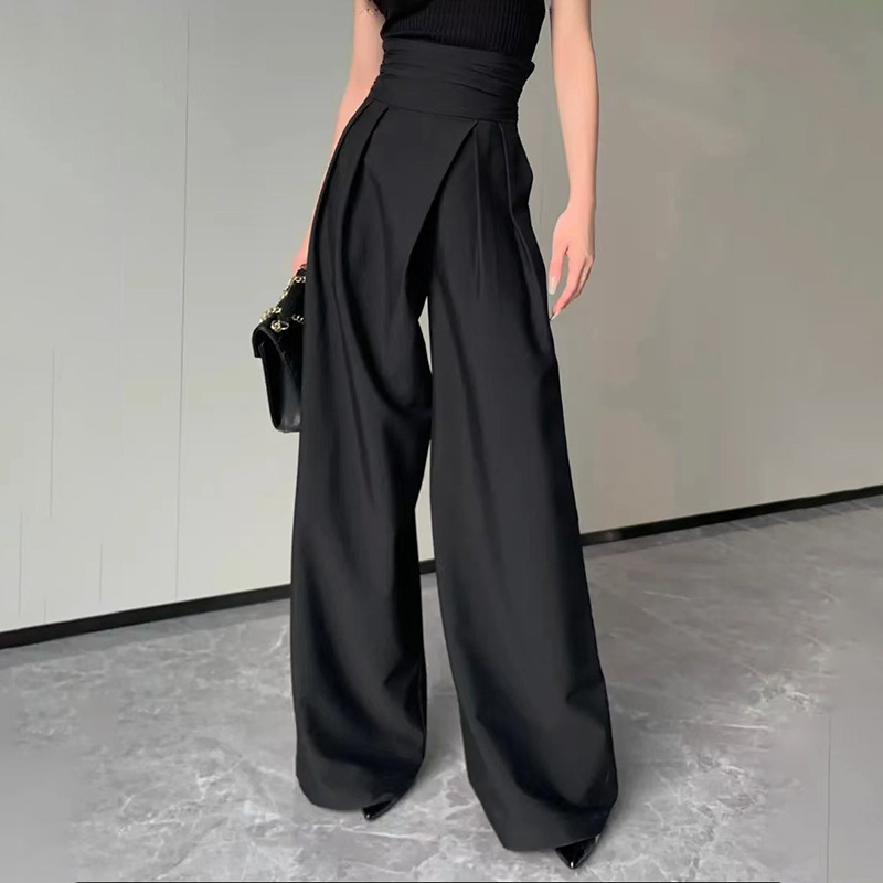 Women’s Fashion Drooping Wide-Leg Pant - Image 4
